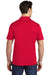 Sport-Tek ST520 Mens Moisture Wicking Short Sleeve Polo Shirt True Red Model Back