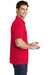 Sport-Tek ST520 Mens Moisture Wicking Short Sleeve Polo Shirt True Red Model Side