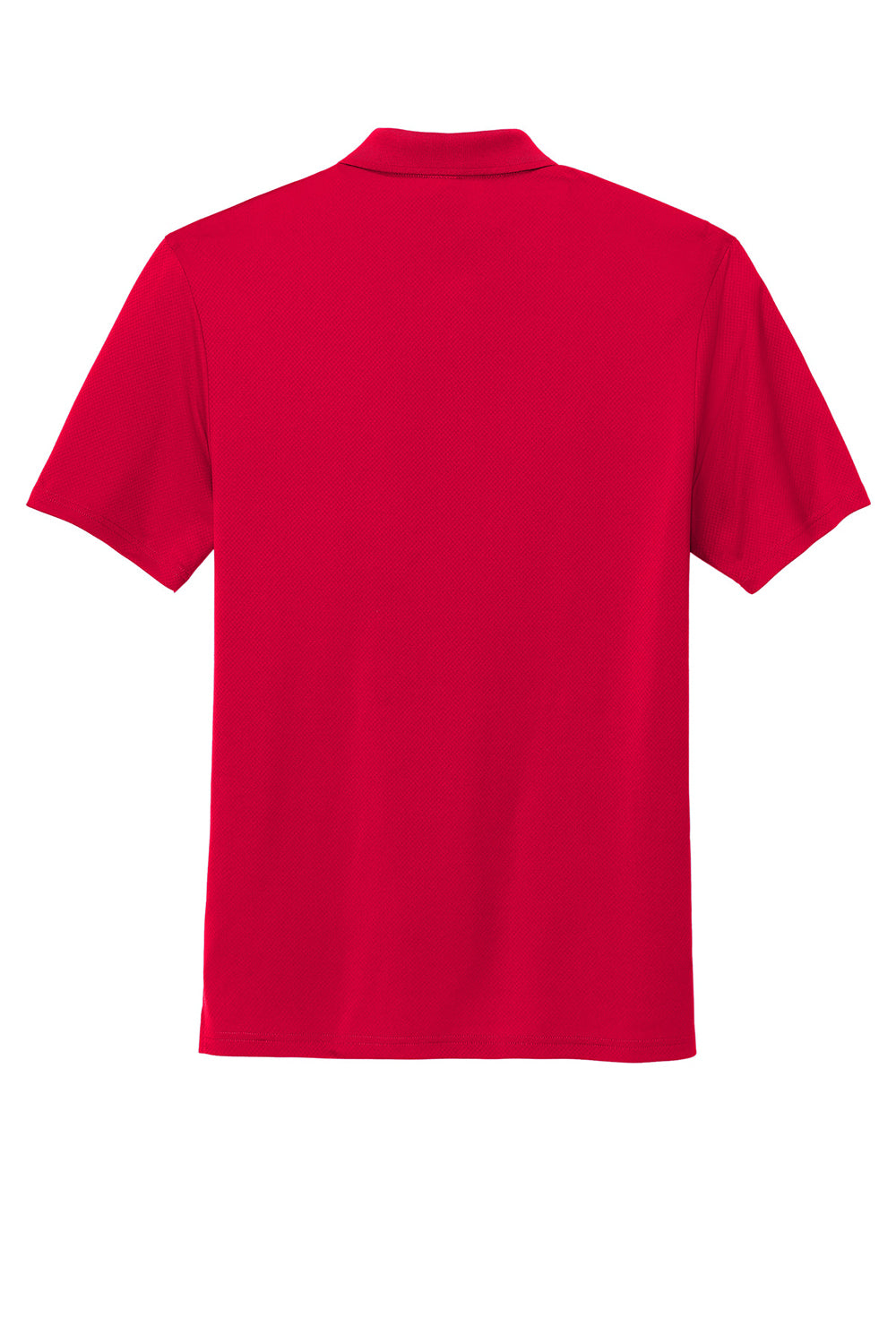 Sport-Tek ST535 Mens Sideline Moisture Wicking Short Sleeve Polo Shirt Deep Red Flat Back