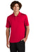 Sport-Tek ST535 Mens Sideline Moisture Wicking Short Sleeve Polo Shirt Deep Red Model Front