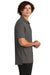 Sport-Tek ST535 Mens Sideline Moisture Wicking Short Sleeve Polo Shirt Graphite Grey Model Side