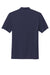 Sport-Tek ST535 Mens Sideline Moisture Wicking Short Sleeve Polo Shirt True Navy Blue Flat Back