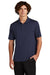 Sport-Tek ST535 Mens Sideline Moisture Wicking Short Sleeve Polo Shirt True Navy Blue Model Front