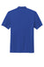 Sport-Tek ST535 Mens Sideline Moisture Wicking Short Sleeve Polo Shirt True Royal Blue Flat Back