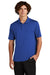 Sport-Tek ST535 Mens Sideline Moisture Wicking Short Sleeve Polo Shirt True Royal Blue Model Front