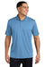 Sport-Tek ST550 Mens Competitor Moisture Wicking Short Sleeve Polo Shirt Carolina Blue Model Front