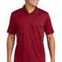 Sport-Tek Mens Competitor Moisture Wicking Short Sleeve Polo Shirt - Deep Red - NEW