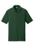 Sport-Tek ST550 Mens Competitor Moisture Wicking Short Sleeve Polo Shirt Forest Green Flat Front