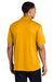 Sport-Tek ST550 Mens Competitor Moisture Wicking Short Sleeve Polo Shirt Gold Model Back