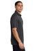 Sport-Tek ST550 Mens Competitor Moisture Wicking Short Sleeve Polo Shirt Iron Grey Model Side