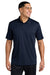 Sport-Tek ST550 Mens Competitor Moisture Wicking Short Sleeve Polo Shirt True Navy Blue Model Front