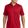 Sport-Tek Mens Competitor Moisture Wicking Short Sleeve Polo Shirt - True Red