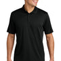 Sport-Tek Mens Competitor Moisture Wicking Short Sleeve Polo Shirt - Black