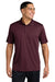 Sport-Tek ST550 Mens Competitor Moisture Wicking Short Sleeve Polo Shirt Maroon Model Front