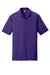 Sport-Tek ST550 Mens Competitor Moisture Wicking Short Sleeve Polo Shirt Purple Flat Front