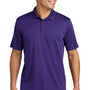 Sport-Tek Mens Competitor Moisture Wicking Short Sleeve Polo Shirt - Purple