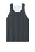 Sport-Tek ST551 Mens PosiCharge Competitor Rev Tank Top Iron Grey/White Flat Front