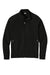 Sport-Tek ST560 Mens Flex Fleece Moisture Wicking Full Zip Sweatshirt Black Flat Front