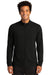 Sport-Tek ST560 Mens Flex Fleece Moisture Wicking Full Zip Sweatshirt Black Model Front