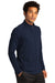 Sport-Tek ST560 Mens Flex Fleece Moisture Wicking Full Zip Sweatshirt True Navy Blue Model 3q