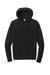 Sport-Tek ST562 Mens Flex Fleece Moisture Wicking Hooded Sweatshirt Hoodie Black Flat Front