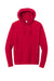 Sport-Tek ST562 Mens Flex Fleece Moisture Wicking Hooded Sweatshirt Hoodie Deep Red Flat Front