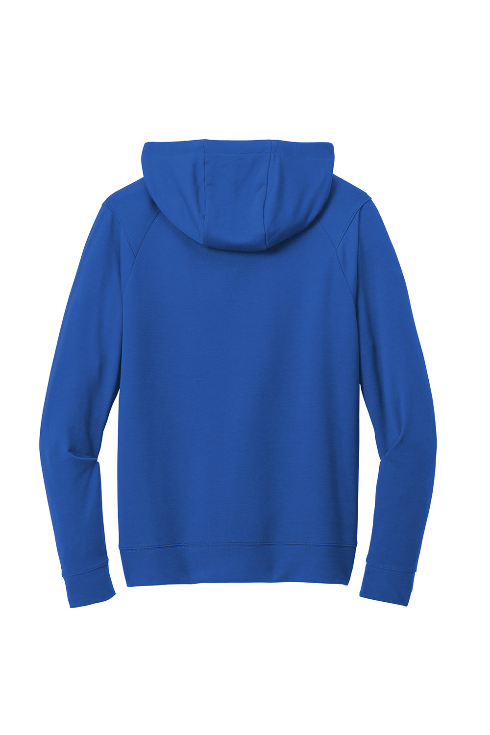 Sport-Tek ST562 Mens Flex Fleece Moisture Wicking Hooded Sweatshirt Hoodie True Royal Blue Flat Back