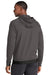 Sport-Tek ST570 Mens Strive PosiCharge Full Zip Hooded Sweatshirt Hoodie Graphite Grey Model Back