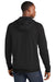 Sport-Tek ST571 Mens Strive PosiCharge Hooded Sweatshirt Hoodie Black Model Back