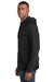 Sport-Tek ST571 Mens Strive PosiCharge Hooded Sweatshirt Hoodie Black Model Side