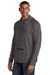 Sport-Tek ST571 Mens Strive PosiCharge Hooded Sweatshirt Hoodie Graphite Grey Model 3q