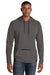 Sport-Tek ST571 Mens Strive PosiCharge Hooded Sweatshirt Hoodie Graphite Grey Model Front