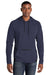 Sport-Tek ST571 Mens Strive PosiCharge Hooded Sweatshirt Hoodie True Navy Blue Model Front