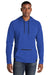 Sport-Tek ST571 Mens Strive PosiCharge Hooded Sweatshirt Hoodie True Royal Blue Model Front