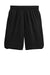 Sport-Tek ST575 Mens Position PosiCharge Shorts w/ Pockets Black Flat Front