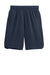 Sport-Tek ST575 Mens Position PosiCharge Shorts w/ Pockets True Navy Blue Flat Front