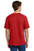 Sport-Tek ST6040 Mens Halftime Raglan Short Sleeve Crewneck T-Shirt Deep Red Model Back