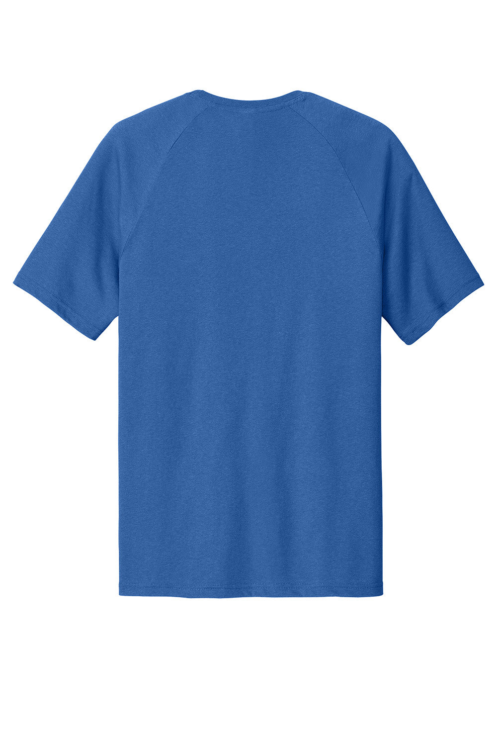 Sport-Tek ST6040 Mens Halftime Raglan Short Sleeve Crewneck T-Shirt True Royal Blue Flat Back