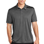 Sport-Tek Mens Tough Moisture Wicking Short Sleeve Polo Shirt - Dark Smoke Grey