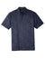 Sport-Tek ST630 Mens Tough Moisture Wicking Short Sleeve Polo Shirt True Navy Blue Flat Front