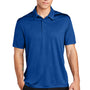 Sport-Tek Mens Tough Moisture Wicking Short Sleeve Polo Shirt - True Royal Blue