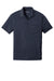 Sport-Tek ST640P Mens RacerMesh Moisture Wicking Short Sleeve Polo Shirt w/ Pocket True Navy Blue Flat Front