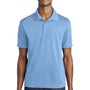 Sport-Tek Mens RacerMesh Moisture Wicking Short Sleeve Polo Shirt - Carolina Blue - NEW