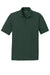 Sport-Tek ST640 Mens RacerMesh Moisture Wicking Short Sleeve Polo Shirt Dark Forest Green Flat Front