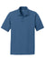 Sport-Tek ST640 Mens RacerMesh Moisture Wicking Short Sleeve Polo Shirt Dawn Blue Flat Front