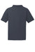 Sport-Tek ST640 Mens RacerMesh Moisture Wicking Short Sleeve Polo Shirt Graphite Grey Flat Back