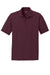 Sport-Tek ST640 Mens RacerMesh Moisture Wicking Short Sleeve Polo Shirt Maroon Flat Front