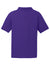 Sport-Tek ST640 Mens RacerMesh Moisture Wicking Short Sleeve Polo Shirt Purple Flat Back