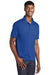 Sport-Tek ST640 Mens RacerMesh Moisture Wicking Short Sleeve Polo Shirt True Royal Blue Model 3q