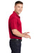 Sport-Tek ST650/TST650 Mens Sport-Wick Moisture Wicking Short Sleeve Polo Shirt Deep Red Model Side